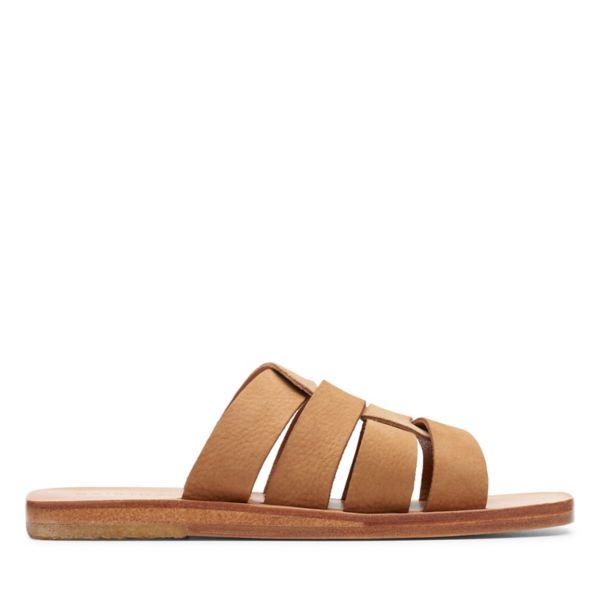 Clarks Womens Margot Weave Sandals Light Brown | USA-6740219